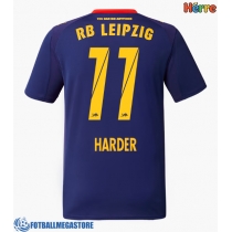 Fotballdrakt Herre RB Leipzig Conrad Harder #11 Bortedrakt 2025-26 Kortermet